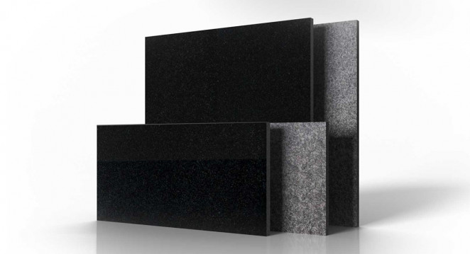 Venezia Stone Гранит Absolute Black Honed 30Mm