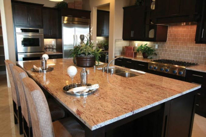 Venezia Stone Гранит Ivory Brown Полоса 30Mm