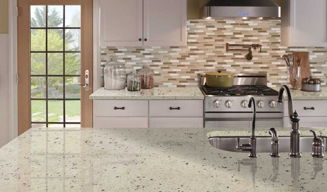 Venezia Stone Гранит Colonial White Leather И Полировка Двусторонняя 30Mm