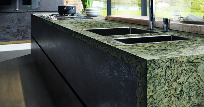 Venezia Stone Гранит Blue Flower 20Mm