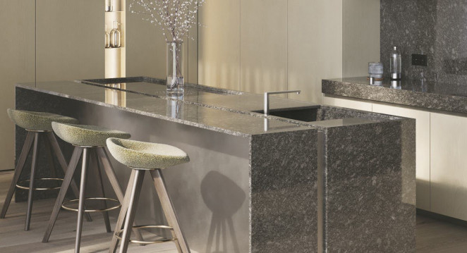 Venezia Stone Гранит Steel Grey Полоса 20Mm