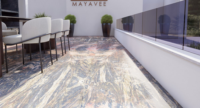 Venezia Stone Гранит Lava Oro Полоса 30Mm