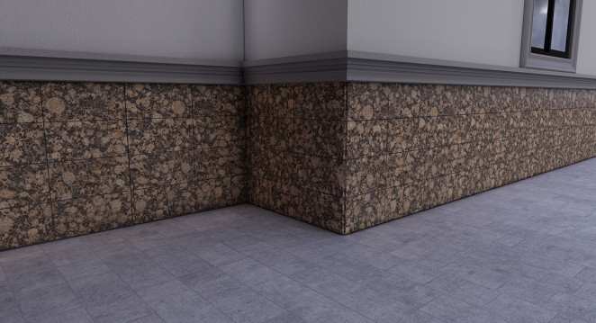 Venezia Stone Гранит Baltic Brown 600X300 18Mm