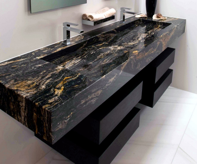 Venezia Stone Гранит Black Taurus 30Mm