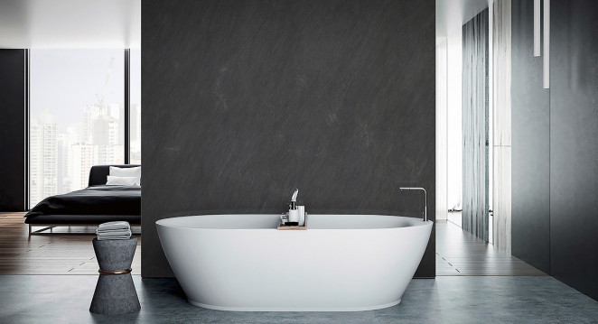 Venezia Stone Гранит Vizag Blue Leather И Полировка Двусторонняя 30Mm