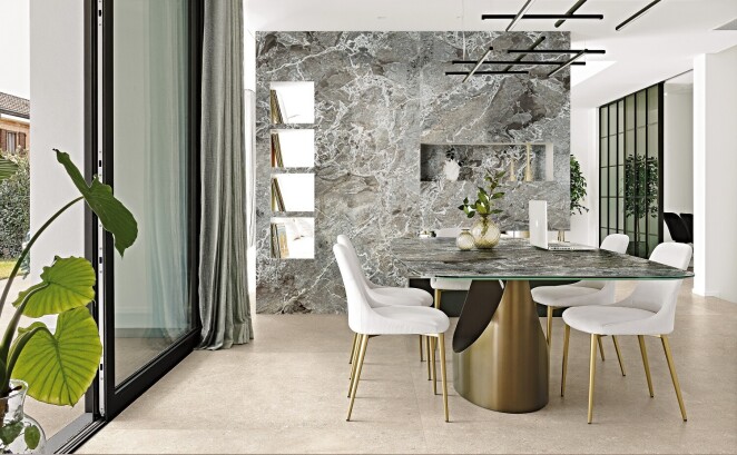 Rex Ceramiche Authentic luxe AUTHENTIC GOLD TRAV.CANNETE 60x120 RET
