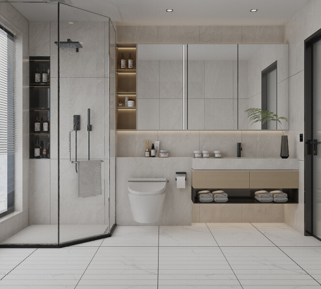 Basconi Home Ariston White BHB-3001 Ariston White 600x1200x10 grains mould R11