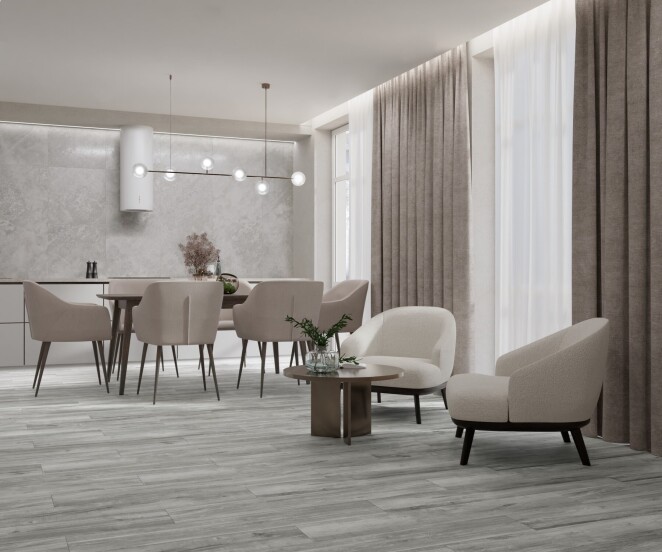 Primavera Taiga Grey WD102 Taiga Grey 20х120 см