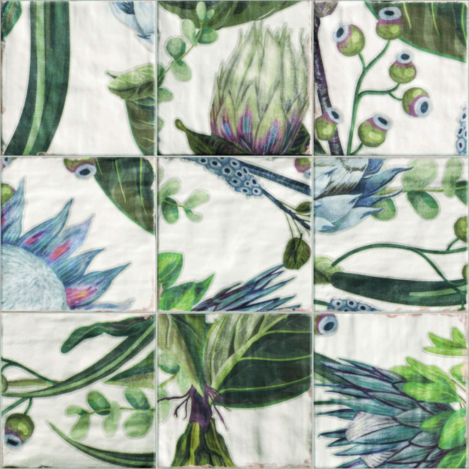 Mainzu Cinque Terre Decor Protea 20x20