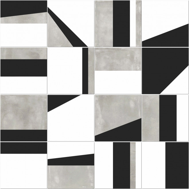 ABK Play Edge MIX Grey 20x20