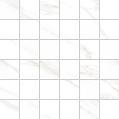 Vitra Marmori Mosaic Калакатта Белый (5x5) 30x30