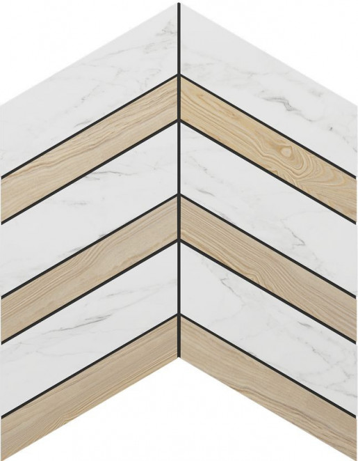 Ametis Selection SM01/SI03 Pine Chevron Неполированная 29x37