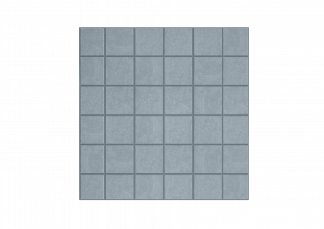 Ametis Spectrum SR02 (5х5) 30x30 матовая голубая