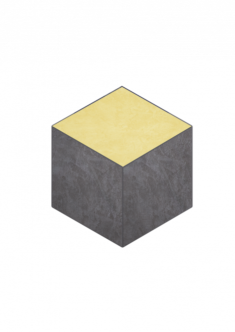 Ametis Spectrum SR06/SR04 Cube 29x25x10 матовая желтая
