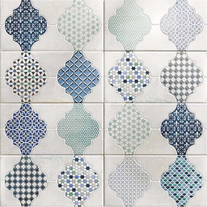 Mainzu Riviera &nbsp; Decor Cassis Mix 15x30