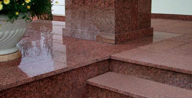 Venezia Stone Гранит Imperial Red Плитка 600x300