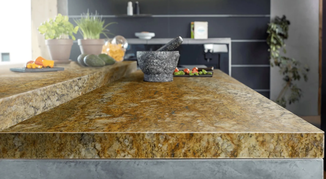 Venezia Stone Гранит Armani Gold Слэбы 296x194