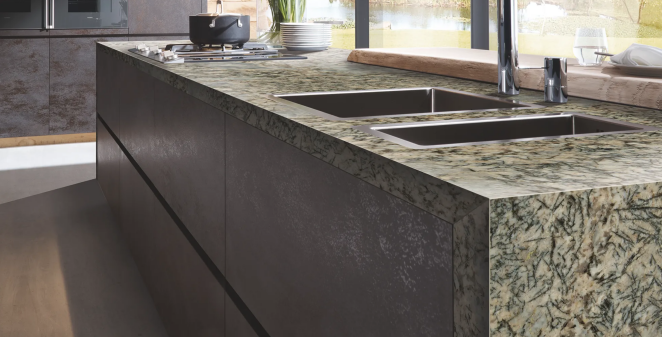 Venezia Stone Гранит Blue Flower Слэбы 320x196