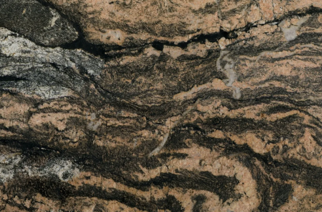 Venezia Stone Гранит Thunder Black Слэбы 300x137