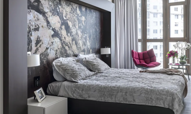 Venezia Stone Гранит Thunder Black Слэбы 300x137