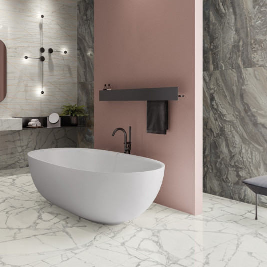 Italon Charme Deluxe Arabescato White 120x278 Suite