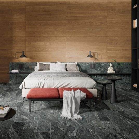 Italon Skyfall Nero Smeraldo 80x160 lux