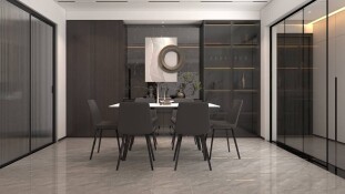 Basconi Home Bohemian Grey BHW-0014 Bohemian Grey 600x1200x8 full body polished (sinking ink)