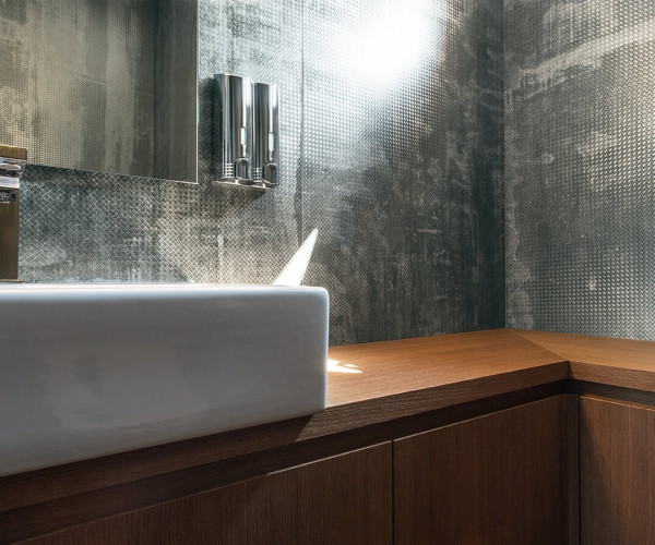 Laminam I Metalli Imetalli Plumbeo 100x300