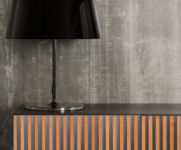 Laminam I Metalli Imetalli Plumbeo 100x300
