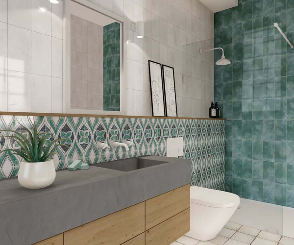 Mainzu Riviera &nbsp; Turquoise 15x30