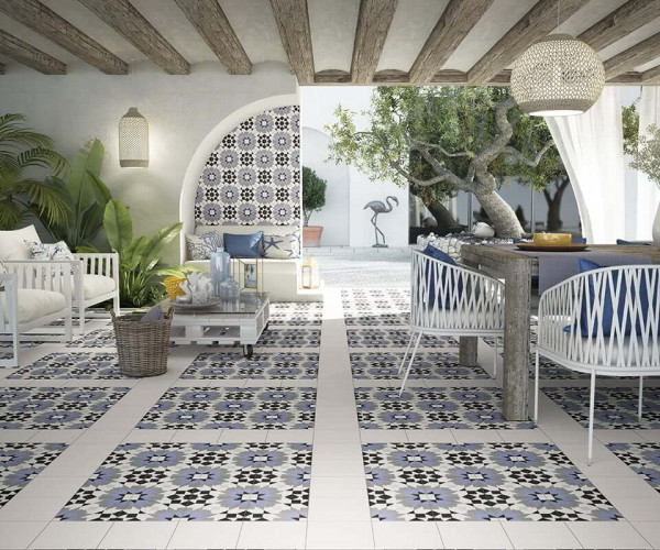 Mainzu Trinity Riga White 20x20