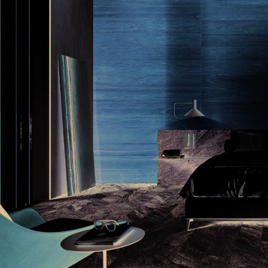 Italon Skyfall Nero Smeraldo 80x160 lux
