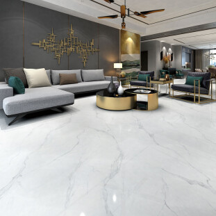 Basconi Home Carrara BHW-0003 Carrara 600x1200x8 full body polished (sinking ink)