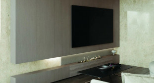 Venezia Stone Мрамор Delicato Brown Honed 30Mm