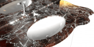 Venezia Stone Мрамор Rosso Levanto 20Mm