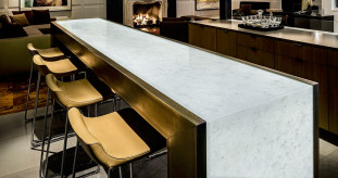 Venezia Stone Мрамор Opal White 30Mm