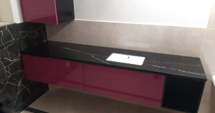Venezia Stone Мрамор Sahara Noir 20Mm