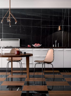 Venezia Stone Мрамор Sahara Noir 20Mm