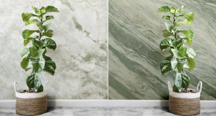 Venezia Stone Мрамор Green Pink Onyx 20Mm