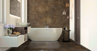 Venezia Stone Мрамор Calacatta Brown 20Mm
