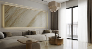 Venezia Stone Мрамор Ajax Gold 20Mm