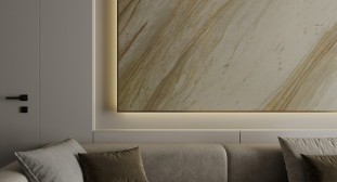 Venezia Stone Мрамор Ajax Gold 20Mm