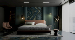 Venezia Stone BROWN Мрамор Silver Wave Brown 20Mm