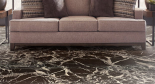 Venezia Stone Мрамор Majestic Rose Leather 20Mm