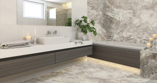 Venezia Stone Мрамор Luxury Brown Light 30Mm
