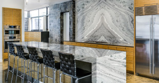 Venezia Stone Мрамор Mercury White 20Mm