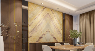 Venezia Stone Мрамор Giallo Unico 20Mm