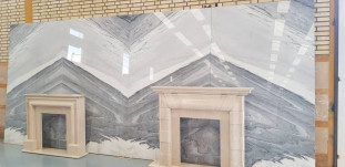 Venezia Stone Мрамор Fusion White 20Mm