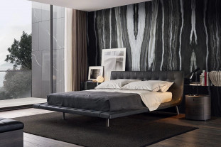 Venezia Stone Мрамор Panda Black 20Mm