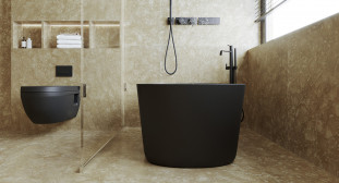 Venezia Stone Мрамор Shells Reef Beige Leather 20Mm